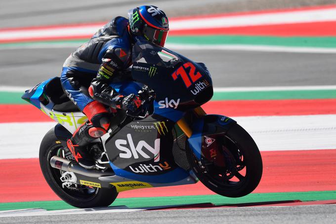 Marco Bezzecchi je slavil v razredu moto2. | Foto: Getty Images