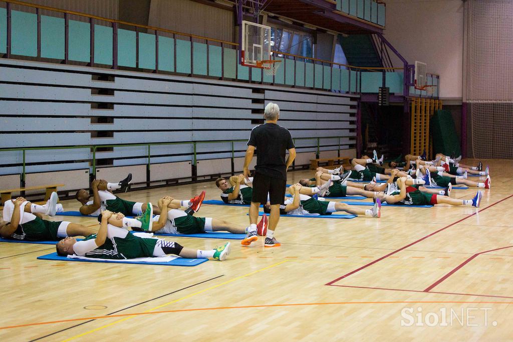 trening slovenska košarkarska reprezentanca Zreče