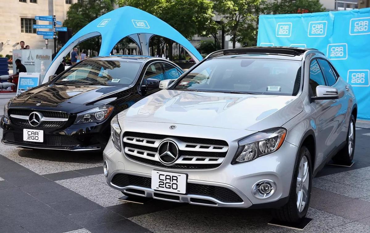 ShareNow | ShareNow samo v Chicagu združuje več kot 10 tisoč uporabnikov, ki najemajo avtomobile znamk Mercedes-Benz, Smart in BMW. | Foto ShareNow