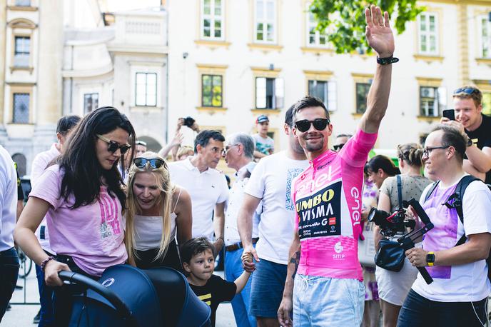 Primož Roglič sprejem | Foto Sportida