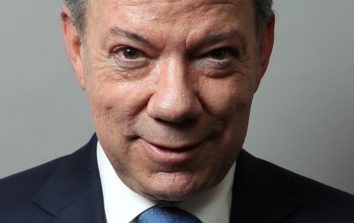 Kolumbijski predsednik Juan Manuel Santos | Foto Reuters