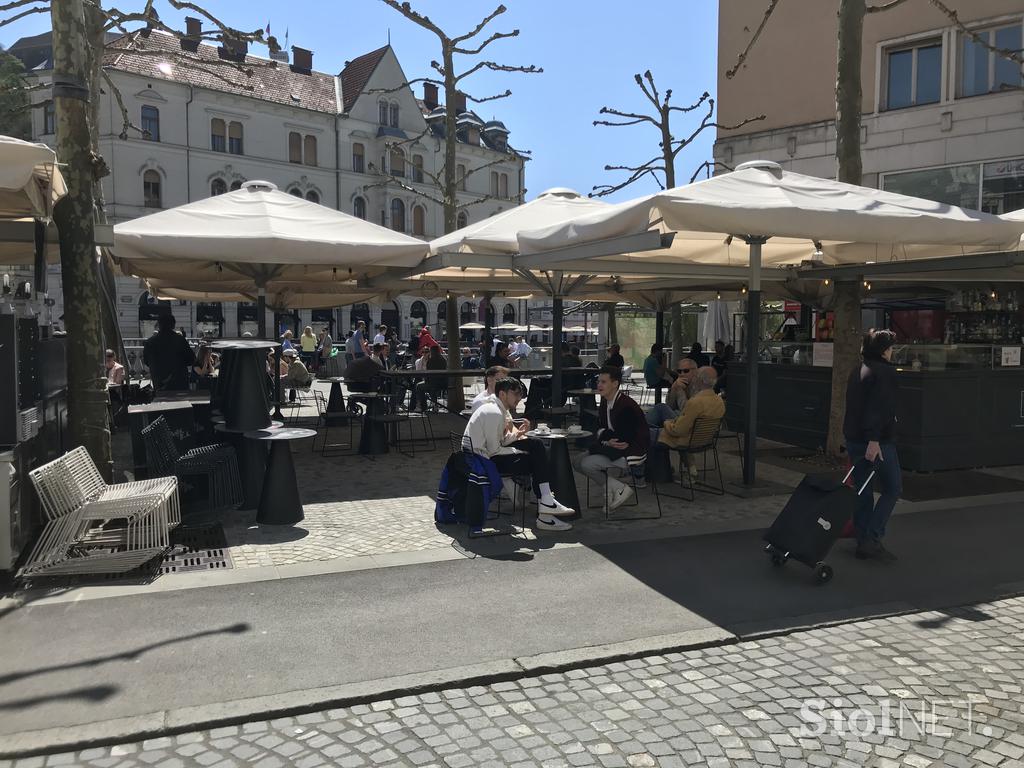 odprtje teras Ljubljana lokali bar terasa