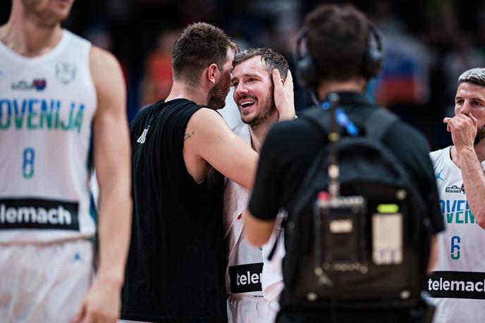 Slovenija : Belgija, slovenska košarkarska reprezentanca, EuroBasket 2022 Luka Dončić Goran Dragić | Bosta Luka Dončić in Goran Dragić prihodnje leto branila barve Slovenije na svetovnem prvenstvu? | Foto FIBA