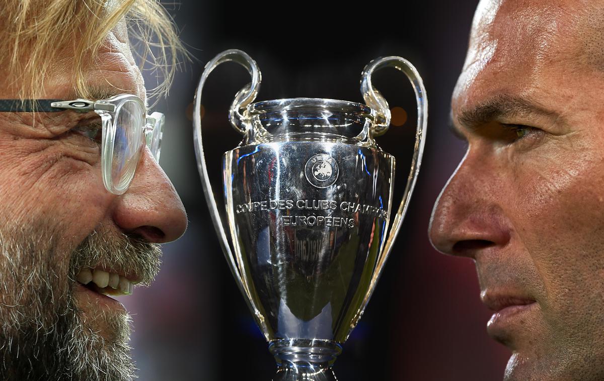 Zinedine Zidane, Jürgen Klopp | Foto Getty Images