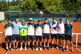 Davisov pokal Kavčič Bedene zadnja tekma