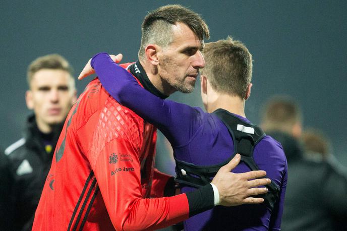 Maribor Olimpija Jasmin Handanović Luka Zahović | Foto Vid Ponikvar