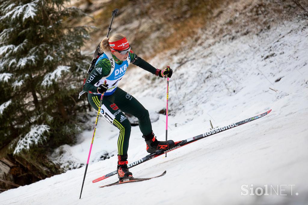 Biatlon šprint ženske