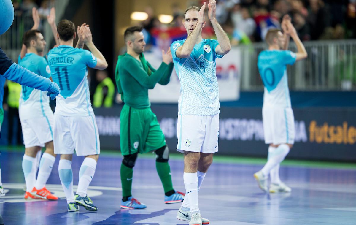 Slovenija Srbija futsal | Foto Urban Urbanc/Sportida