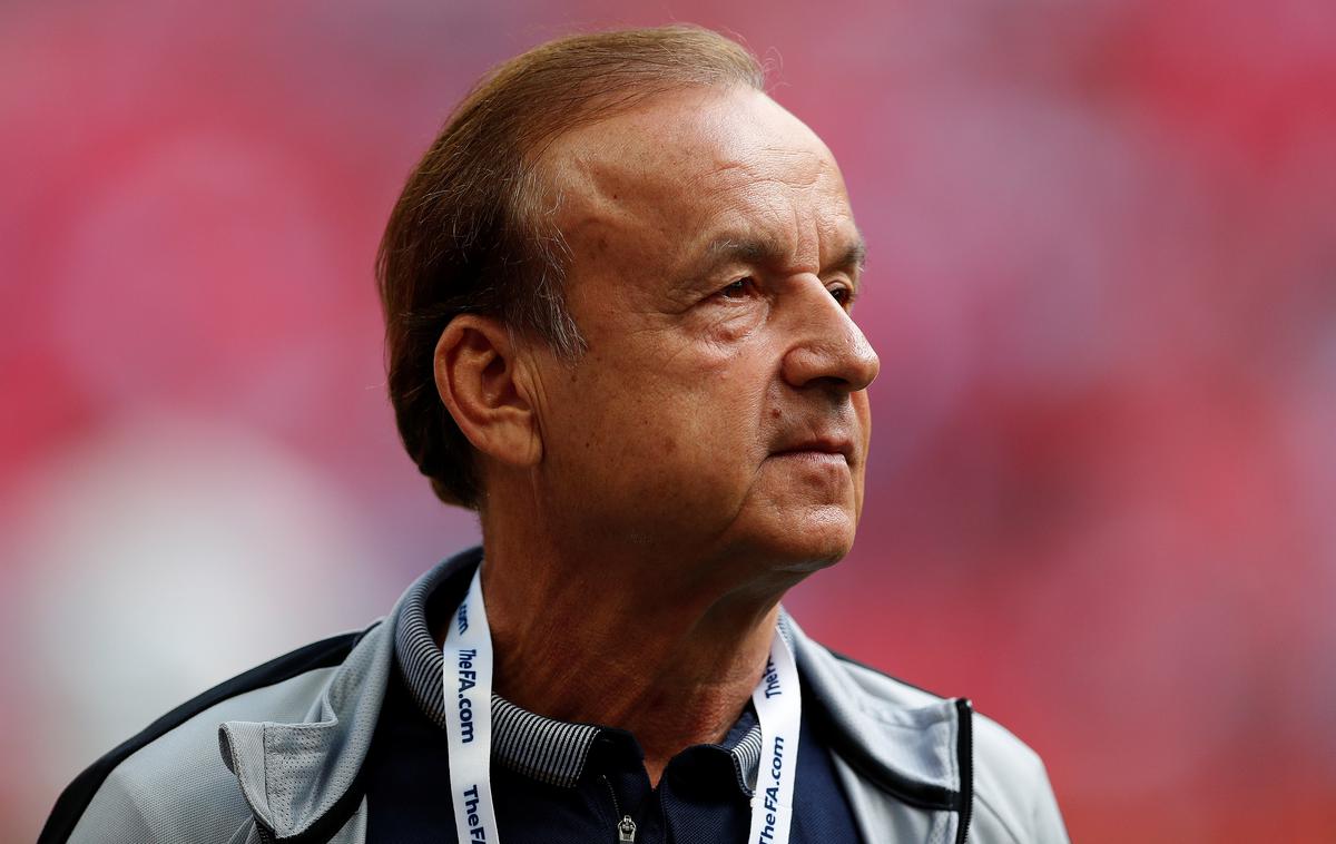 Gernot Rohr | Gernot Rohr bo nadaljeval delo v nigerijski reprezentanci. | Foto Reuters