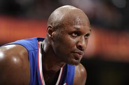 Lamar Odom pri zavesti: vzel naj bi vsaj deset tabletk za aktivnejše spolno življenje