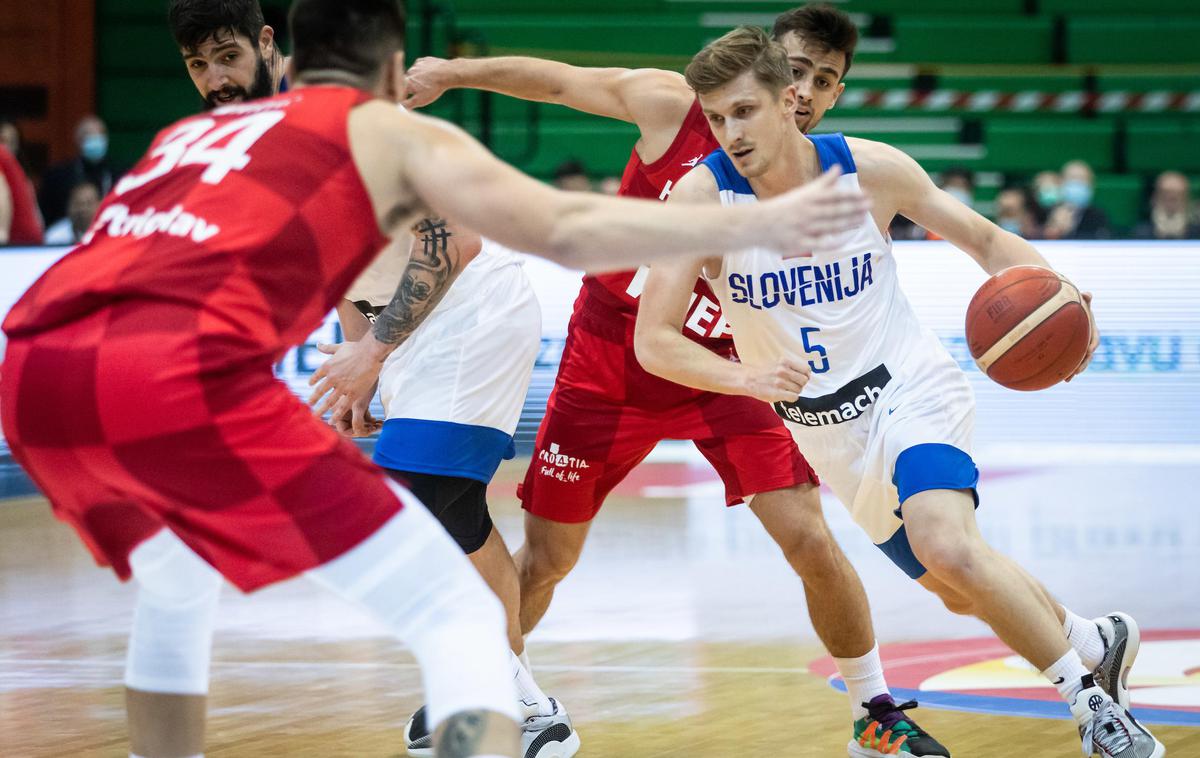 Hrvaška Slovenija Rupnik | Luka Rupnik najboljše švedske igralce pozna iz španske lige. | Foto Vid Ponikvar/Sportida