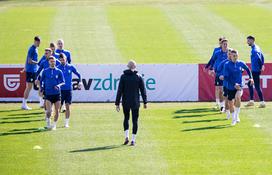 Trening Slovenska nogometna reprezentanca Brdo