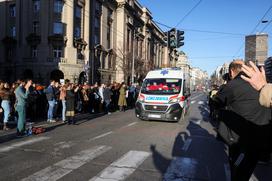 protest, Beograd 25.12.2023