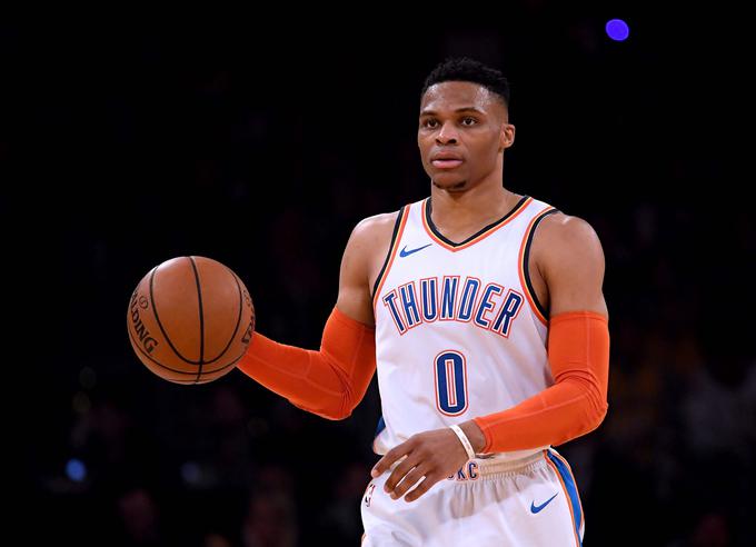 Russell Westbrook se je priključil Jamsu Hardnu, s katerim sta že igrala pri Oklahomi. | Foto: Getty Images