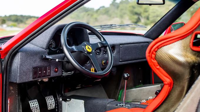 Alain Prost dražba ferrari F40 | Foto: RM Sotheby's