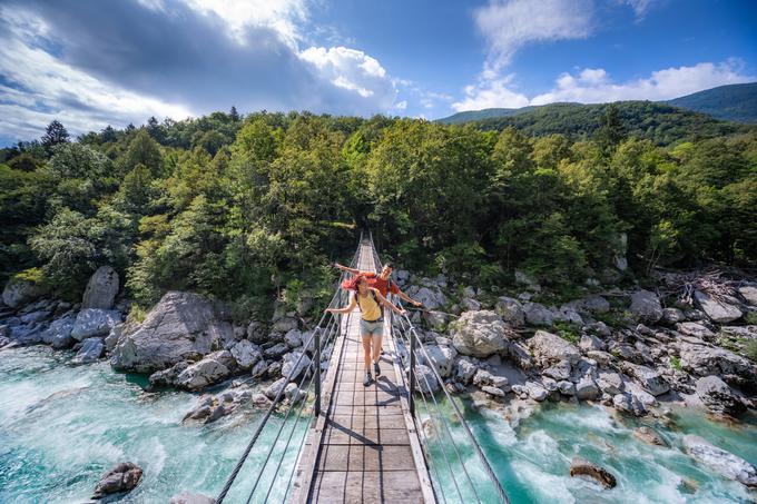 Dolina Soče je idealna destinacija za aktivno preživljanje prostega časa. | Foto: Jošt Gantar