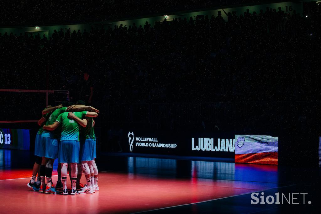 SP v odbojki 2022 (Stožice): Slovenija - Ukrajina, slovenska odbojkarska reprezentanca