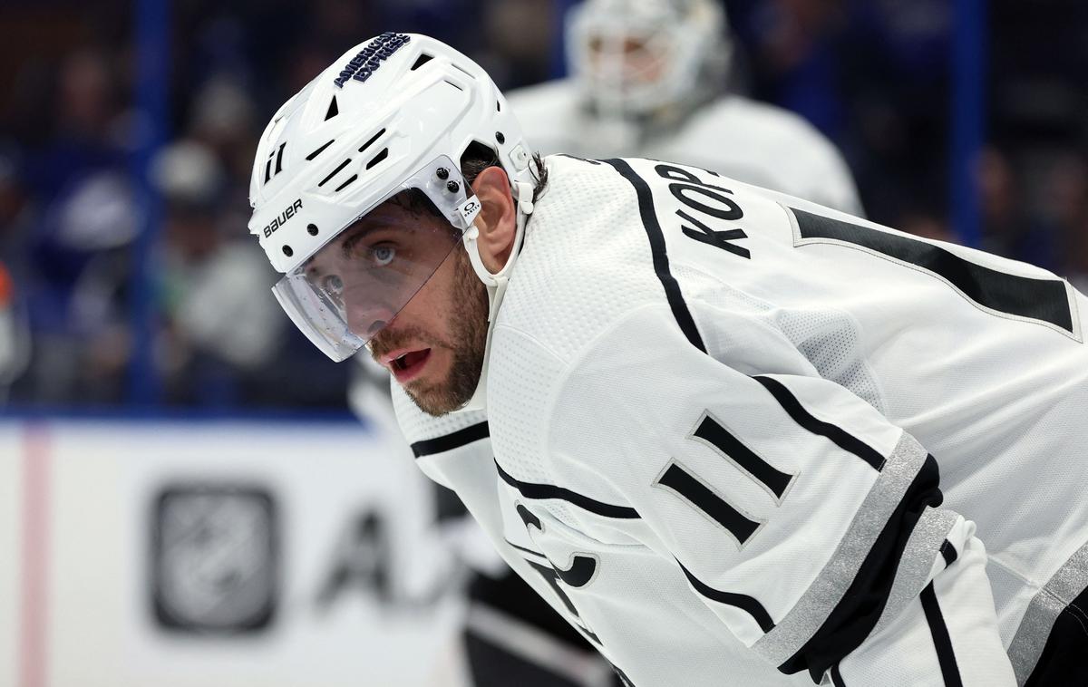 Anže Kopitar | Anže Kopitar se ni vpisal med strelce ali podajalce. | Foto Reuters