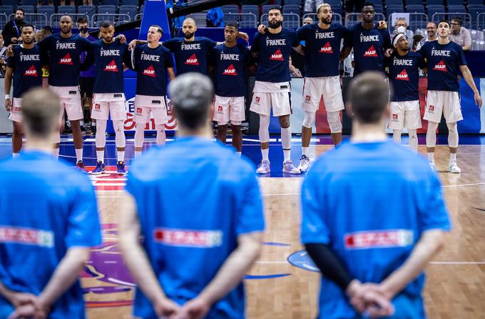 Slovenija se je maščevala Francozom za poraz v polfinalu olimpijskega turnirja v Tokiu. | Foto: Vid Ponikvar