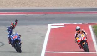 Verjeli ali ne, Marc Marquez je spet kaznovan #video