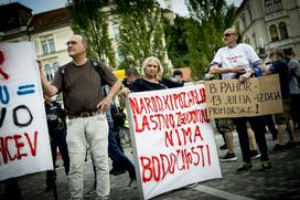 Protesti v Ljubljani