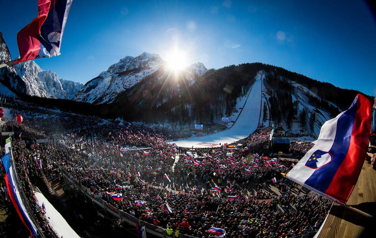 Planica splošna | Planica bo gostila dva velika dogodka, naslednje leto svetovno prvenstvo v poletih, leta 2023 pa svetovno nordijsko prvenstvo. | Foto Vid Ponikvar