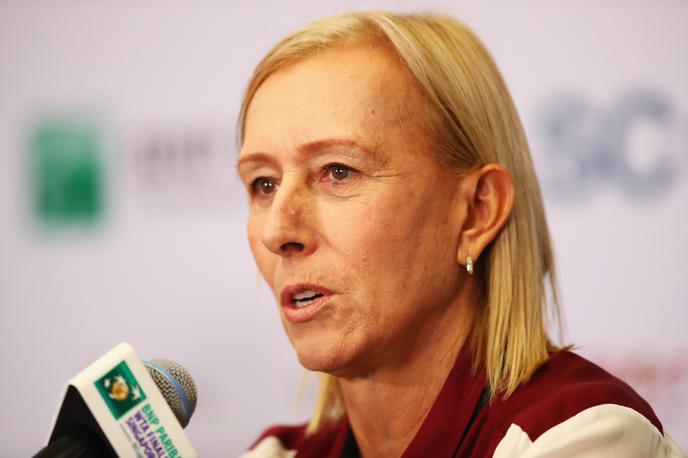 Martina Navratilova | Martina Navratilova je še naprej zdrava. | Foto Getty Images