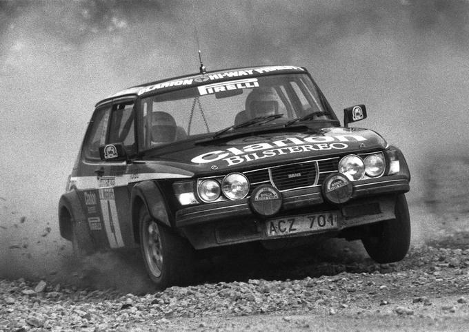 Stig Blomqvist v saabu. | Foto: 