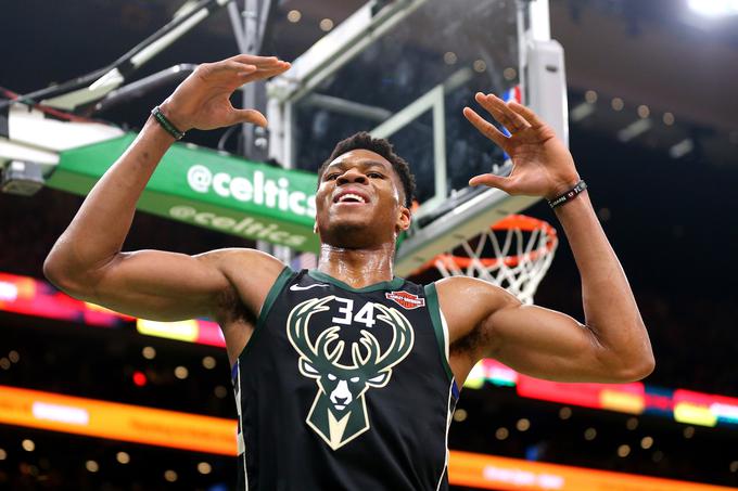 Giannis Antetokounmpo je dosegel nov mejnik v karieri. | Foto: Getty Images