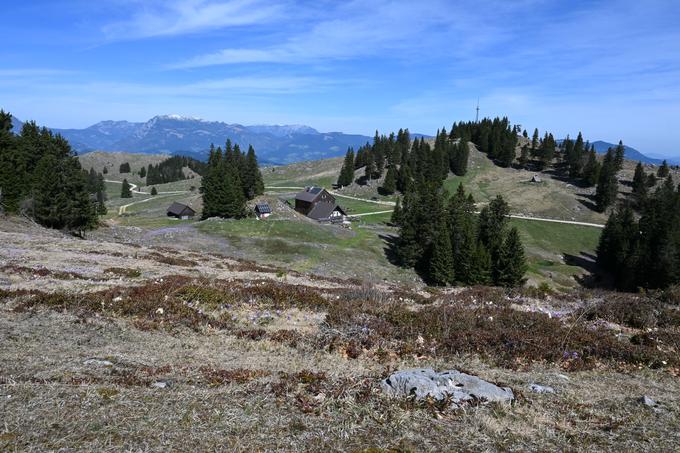 Dom na Menini planini pod Špicem (1.499 m) | Foto: Matej Podgoršek