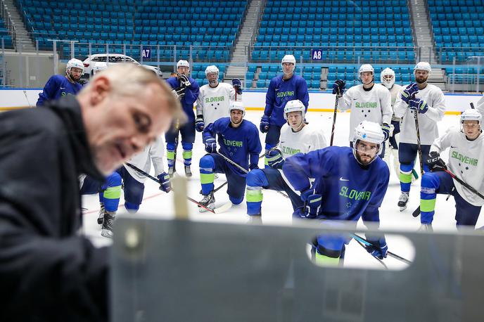 Ivo Jan SP 2019 | Na nedeljskem treningu so se risi že posvečali taktični pripravi na Kazahstan.  | Foto Matic Klanšek Velej/Sportida