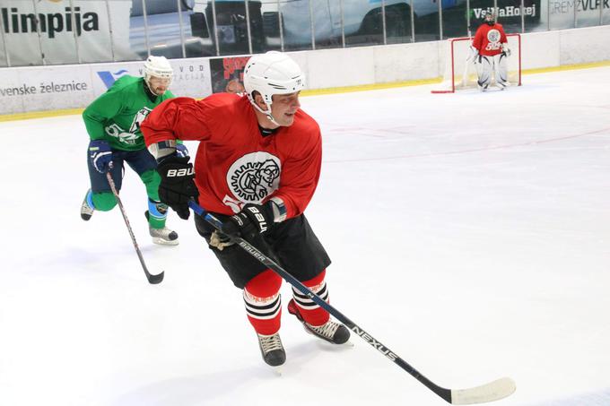 Tekme legend Jesenice Olimpija | Foto: Rok Srakar/HZS