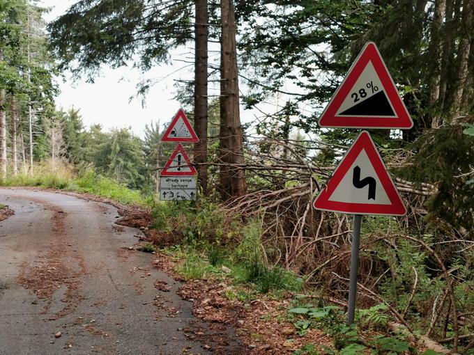 Stentario s nepredstavljivim naklonom | Foto: osebni arhiv Uroš Valant