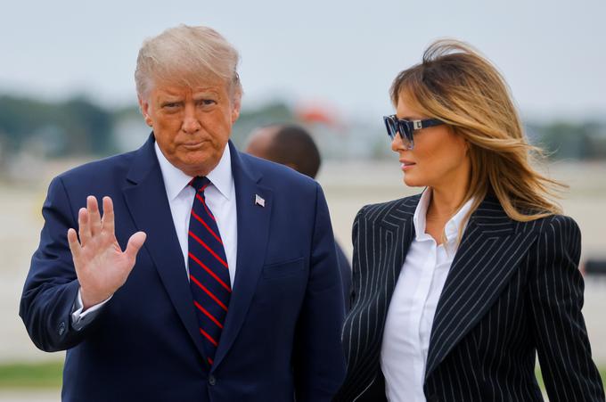 Melania in Donald Trump | Foto: Reuters