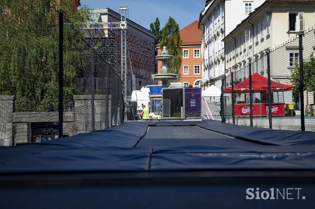 Trampolin na Ljubljanici