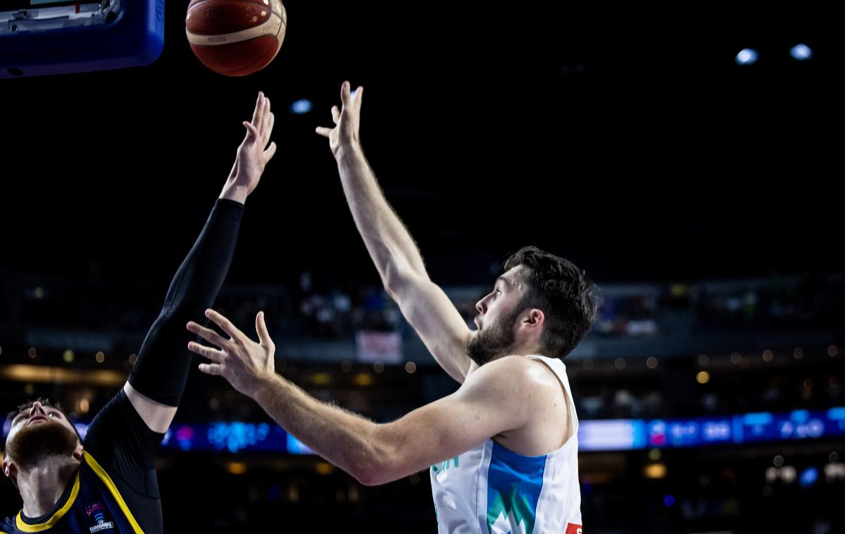 Slovenija Bosna in Hercegovina EuroBasket Mike Tobey | Mike Tobey je za Slovenijo igral tudi na lanskem evropskem prvenstvu. | Foto Vid Ponikvar/Sportida