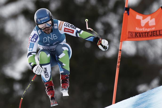 Kvitfjell Miha Hrobat | Miha Hrobat je bil na petkovem smuku v Kvitfjellu 11., na sobotnem pa takoj za prvo trojico. | Foto Reuters