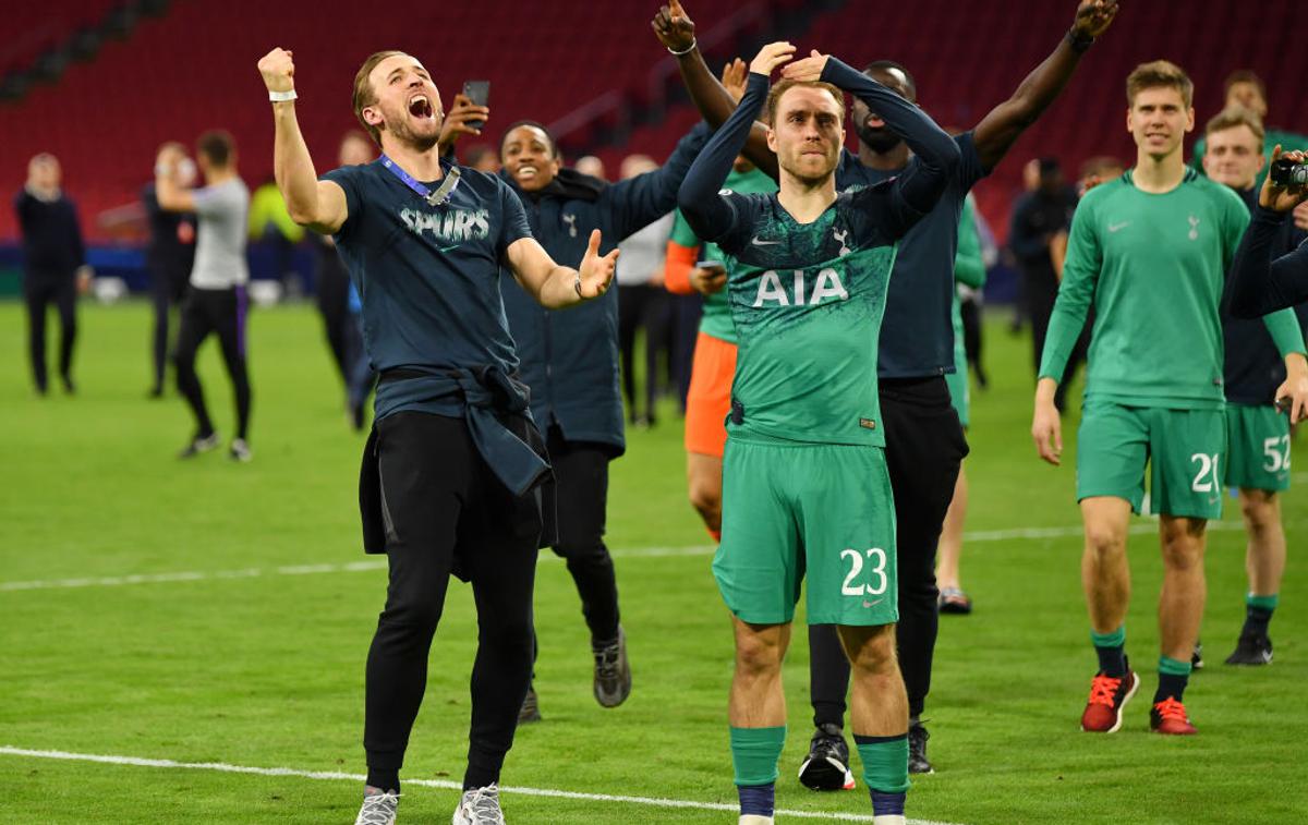 Harry Kane | Harry Kane, kapetan angleške nogometne reprezentance, si želi zaigrati v finalu lige prvakov. Bo do 1. junija pripravljen? | Foto Getty Images