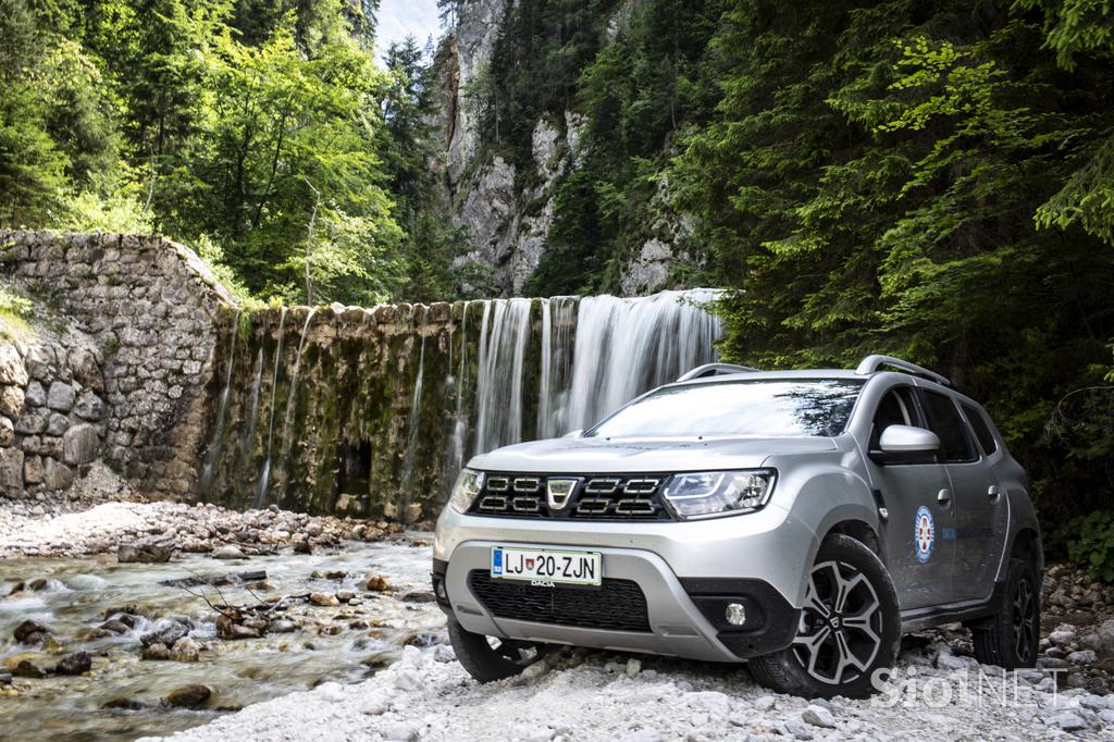 Dacia Duster gorski reševalci