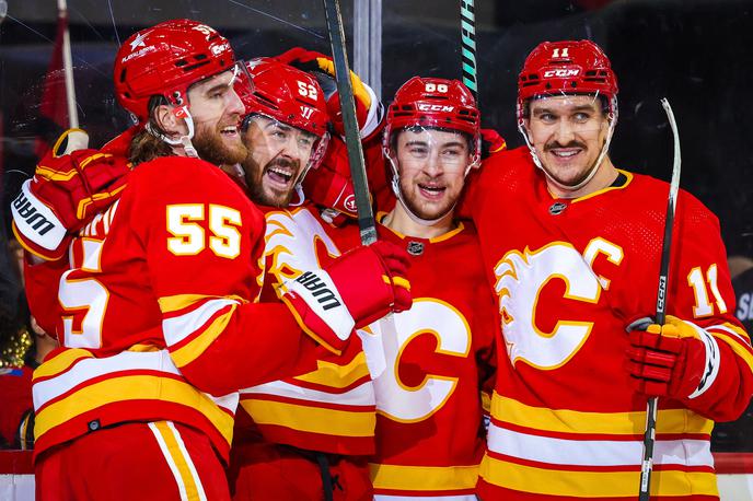 Calgary Flames | Hokejisti Calgaryja so ugnale prvake iz Las Vegasa. | Foto Reuters