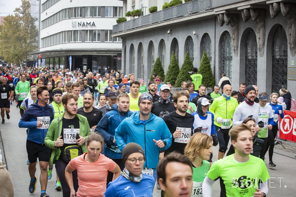 Maraton Ljubljana 2021. Poiščite se!