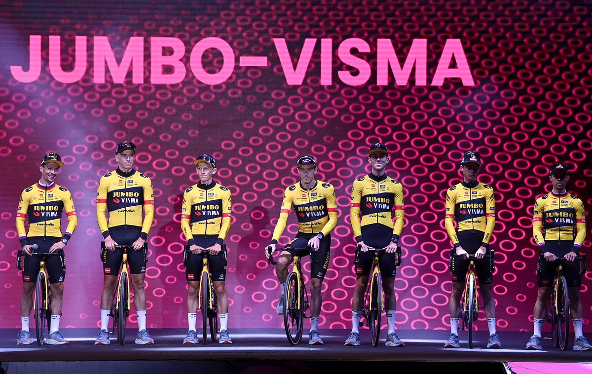 Jumbo-Visma Giro | Nizozemsko podjetje, ki daje celo ime kolesarski ekipi, se bo umaknilo iz športa. | Foto LaPresse