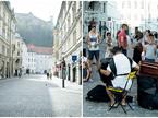 ljubljana nekoč in danes ulični glasbeniki