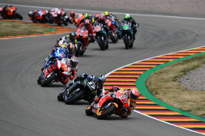 MotoGP Sachenring | Marc Marquez je v desetih letih na Sachenringu dosegel deset zmag, vseh deset dirka je tudi začel z najboljšega štartnega položaja. | Foto Reuters