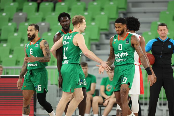 Eurocup: Cedevita Olimpija - Hapoel Tel Aviv | Cedevita Olimpija je doživela še en poraz proti Hapoelu. | Foto www.alesfevzer.com