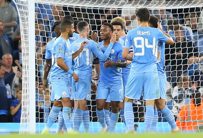 Man City je v torek slavil s 6:1. | Foto: Guliverimage/Vladimir Fedorenko