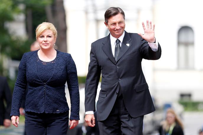 kolinda grabar-kitarović, borut pahor | Foto Reuters