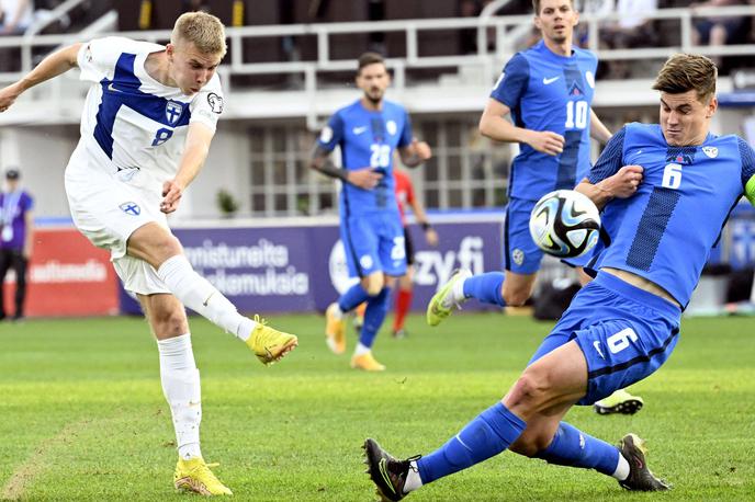 kvalifikacije 2024 Finska Slovenija | Slovenska nogometna reprezentanca se s Finske vrača brez točk. | Foto Guliverimage