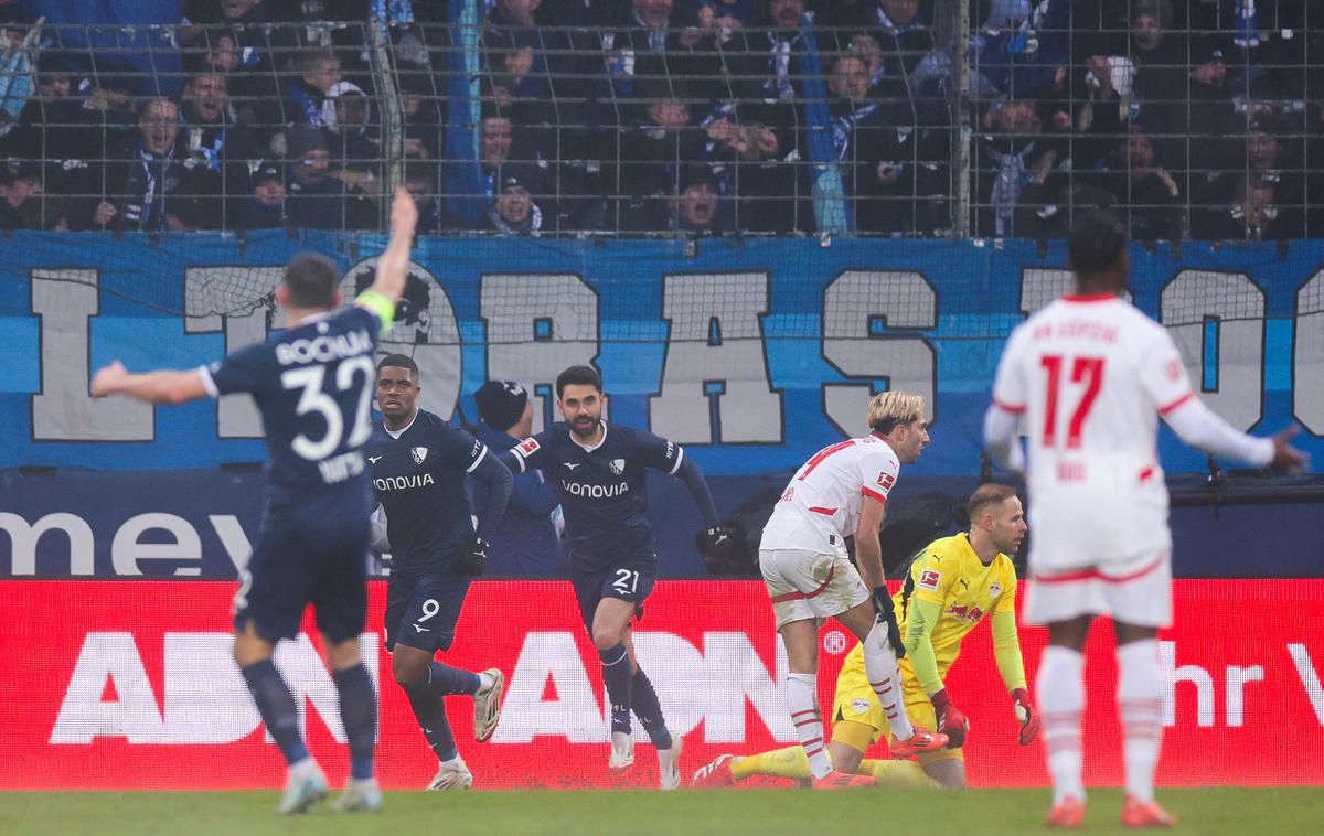 Bochum - RB Leipzig | Bochum je proti Leipzigu izničil zaostanek treh zadetkov. | Foto Guliverimage