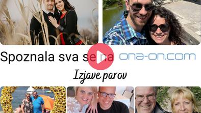 NAVDIHUJOČE ljubezenske zgodbe parov z ona-on.com